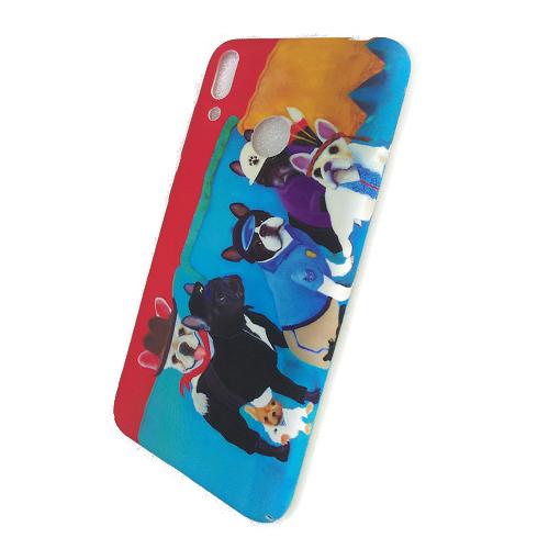 Чехол телефона Huawei Honor 8C dog