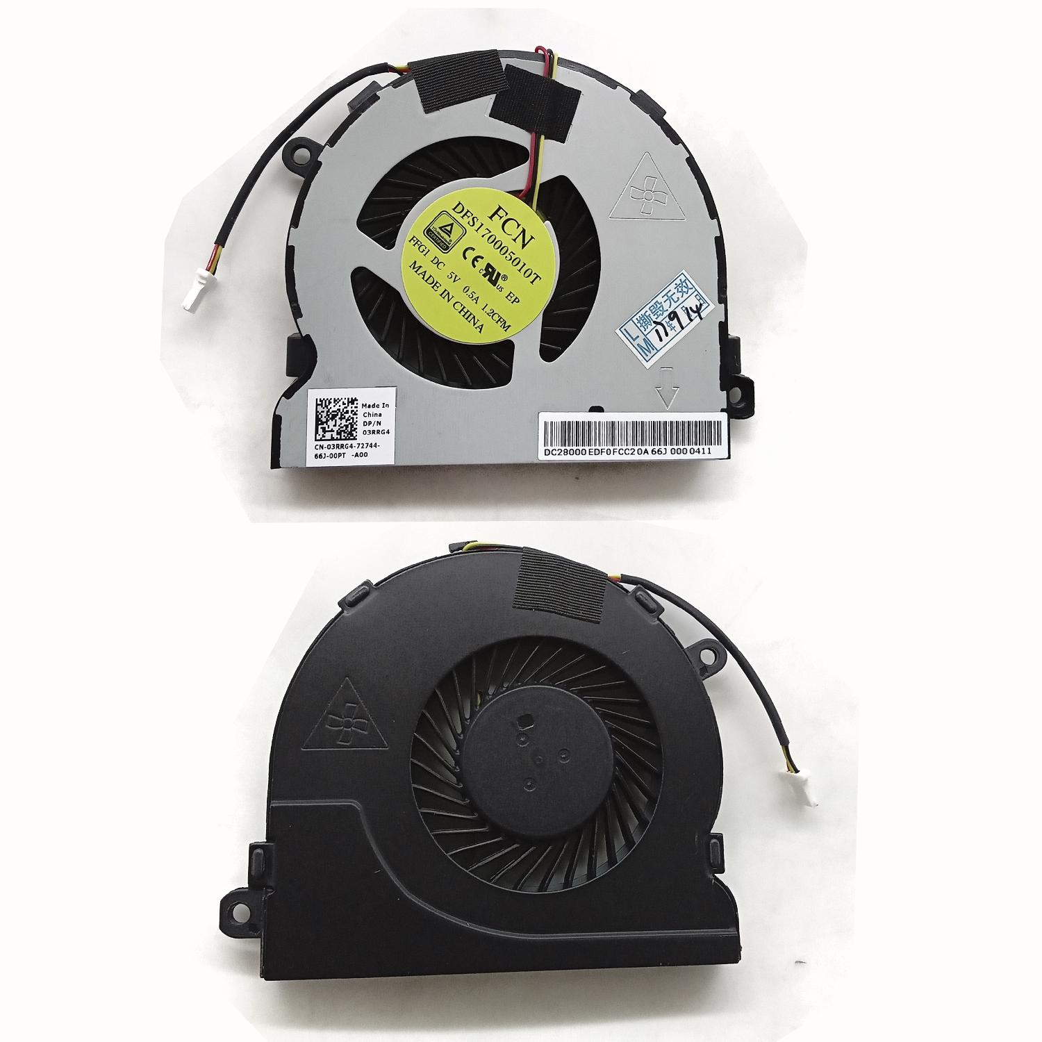 Кулер DFS170005010T ноутбука Dell INSPIRON 14M 15M 15R 5542 5543 5545 5547