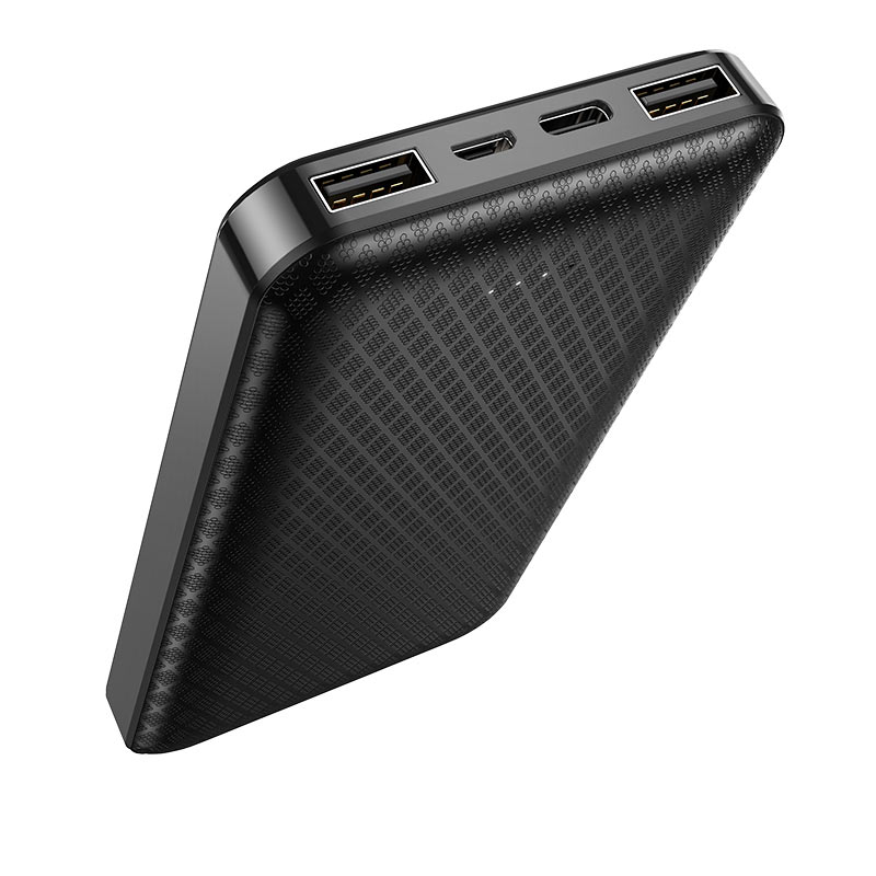 Внешний аккумулятор Power Bank 10000 mAh Borofone BJ3 Minimalist черный