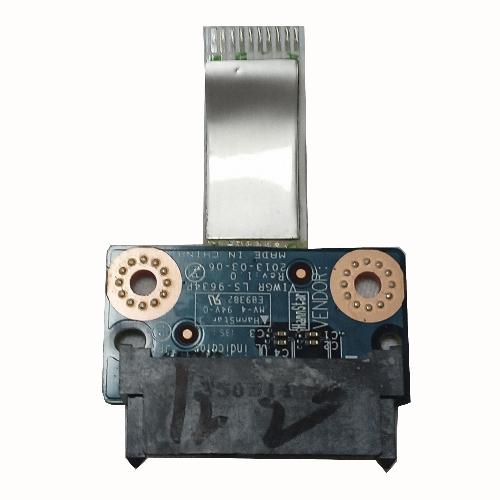 Разъем LS-9634P для жесткого диска Lenovo G500, G505, G510, DVDRW, SATA, разъем и кабель VIWGR б/у