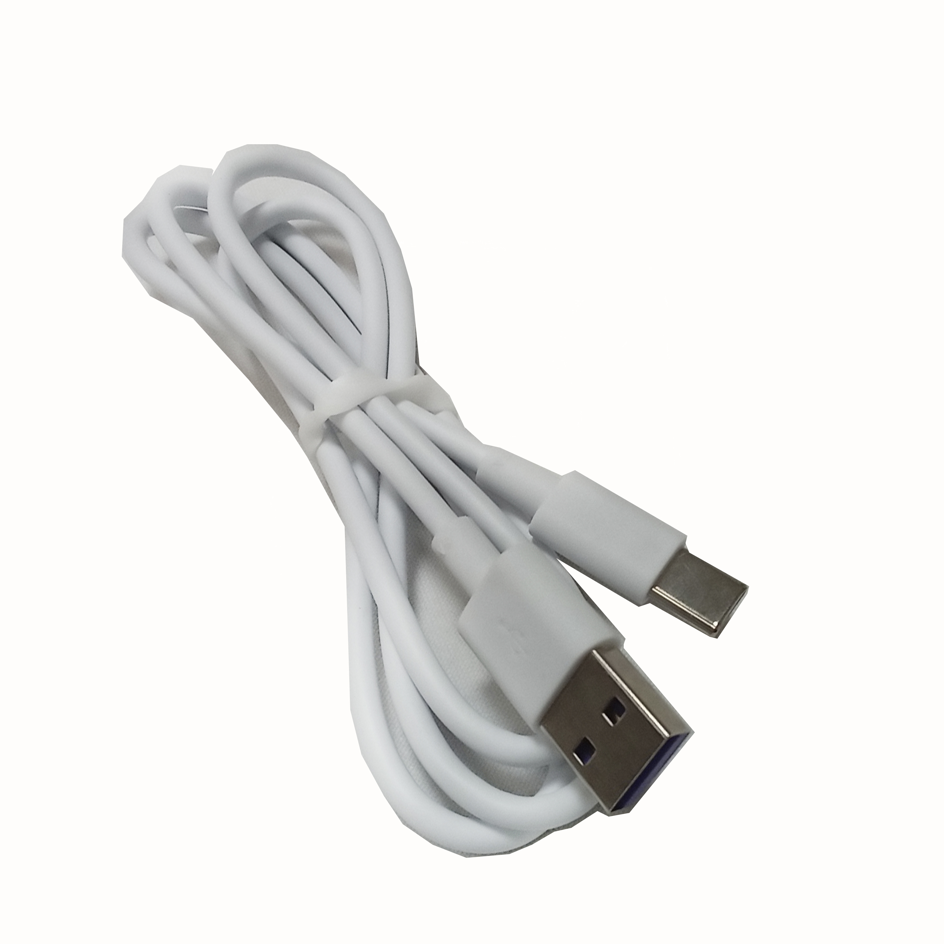 Kабель  Type-C - USB (1m.) длинный разъем (белый)