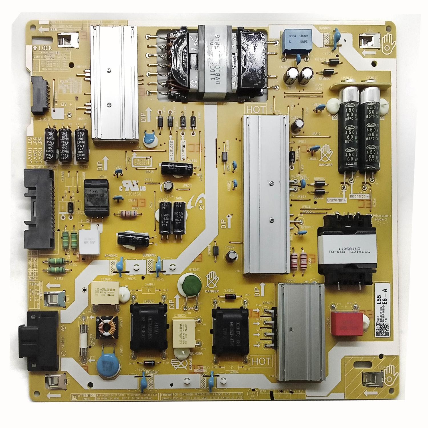 Блок питания BN44-01110C REV 1.1 телевизора Samsung UE50AU8000U б/у