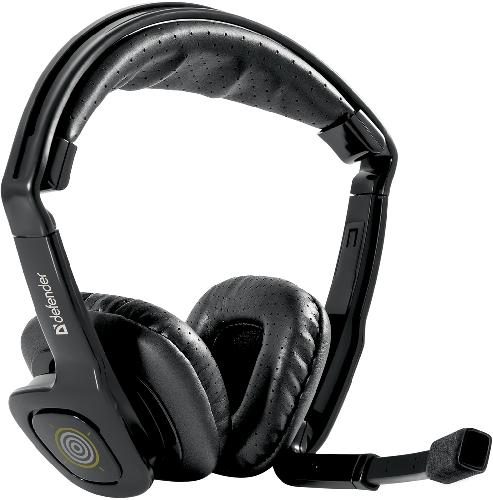 Гарнитура стерео Defender Warhead HN-G150 (рег громк), игровая, большая, 2.3m, box-20/10 64104