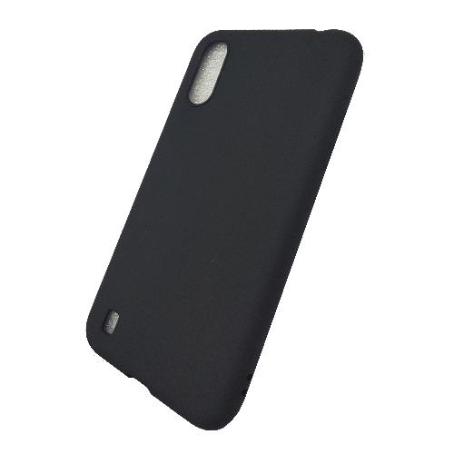 Чехол телефона Samsung A015F Galaxy A01 2020 Силикон (черный)