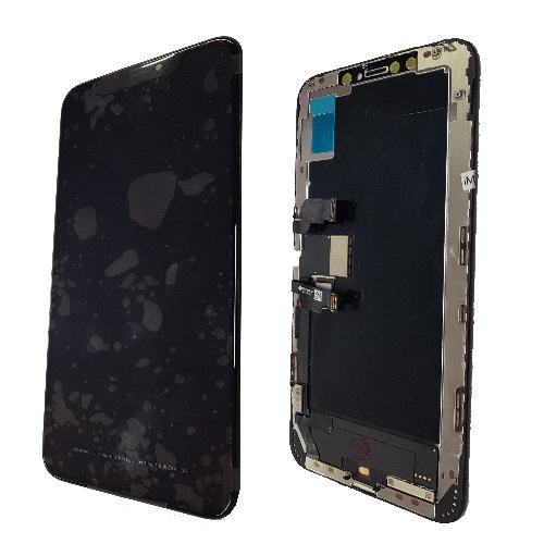 Модуль телефона iPhone XS Max SP (дисплей+тачскрин) (сервисный со шлейфами) ориг черный