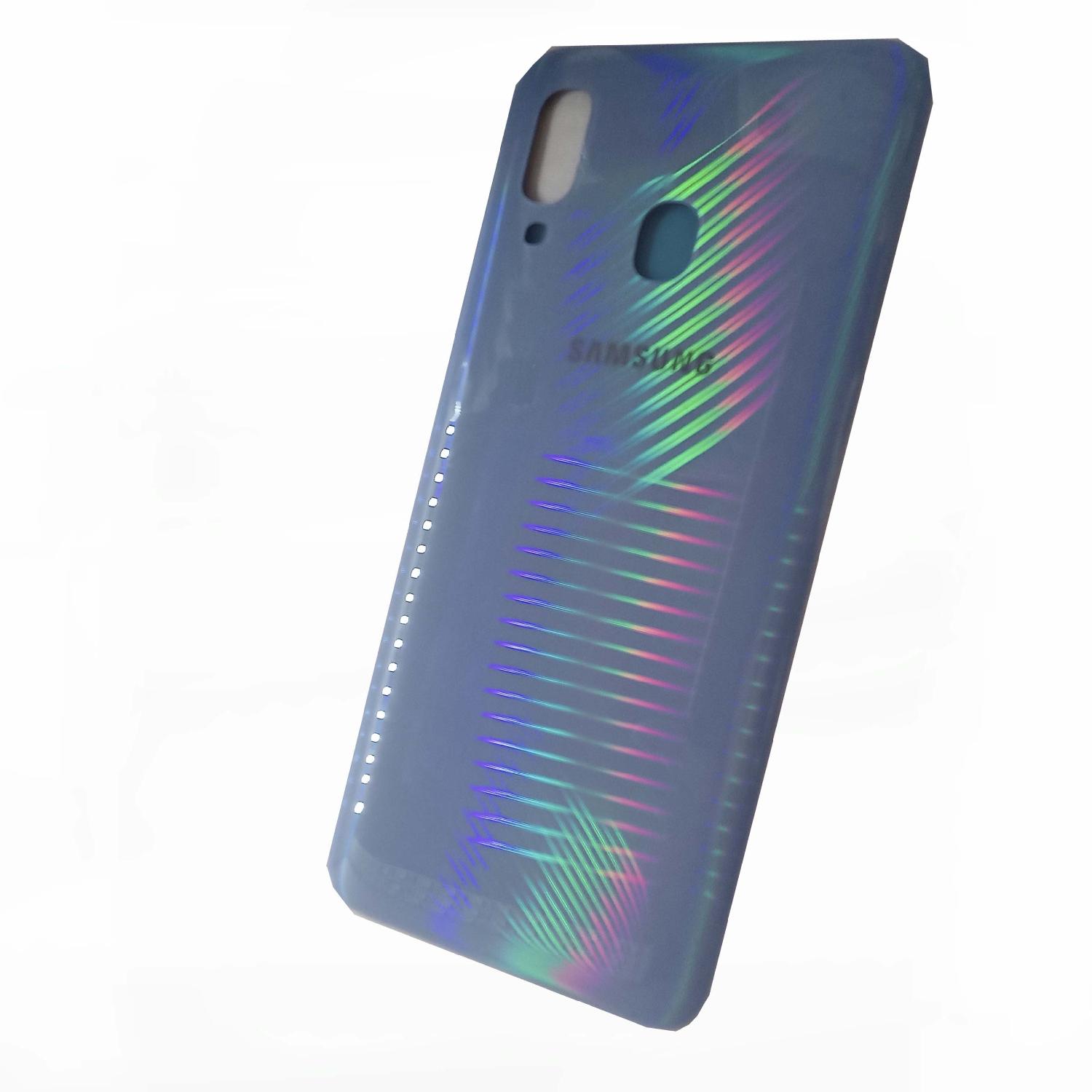 Задняя крышка телефона Samsung A405F Galaxy A40 синяя