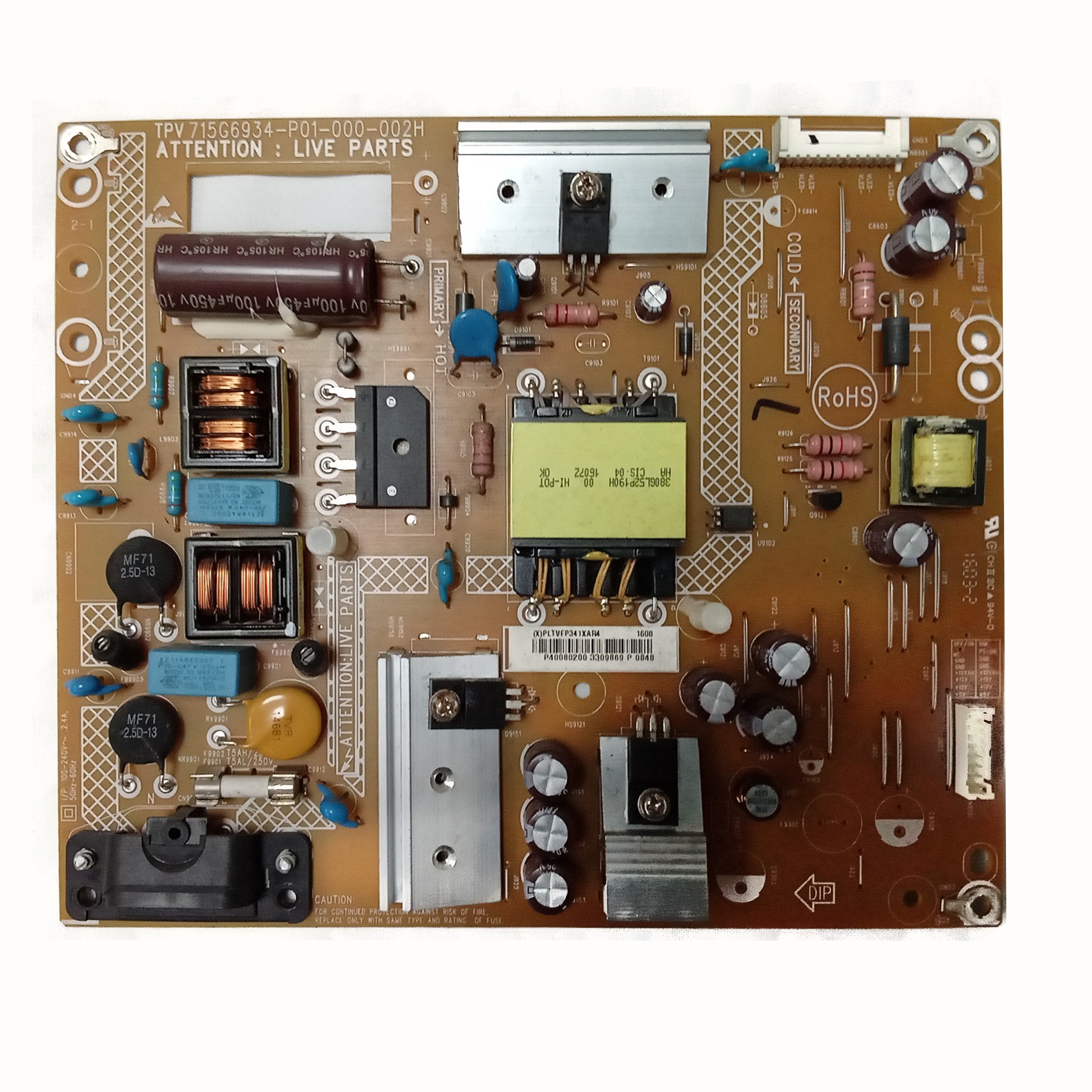 Блок питания TPV 715G6934-P01-000-002H телевизора Philips 40PFH4100 б/у