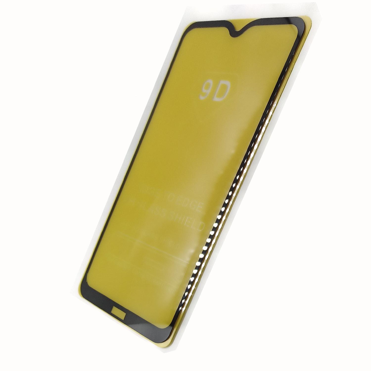 Защитное стекло телефона Xiaomi Redmi 8/8A/8A Pro 5D (тех упак) черное