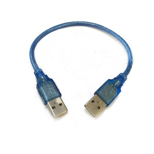 Кабель соединительный USB2.0 Am-Am 0.3m