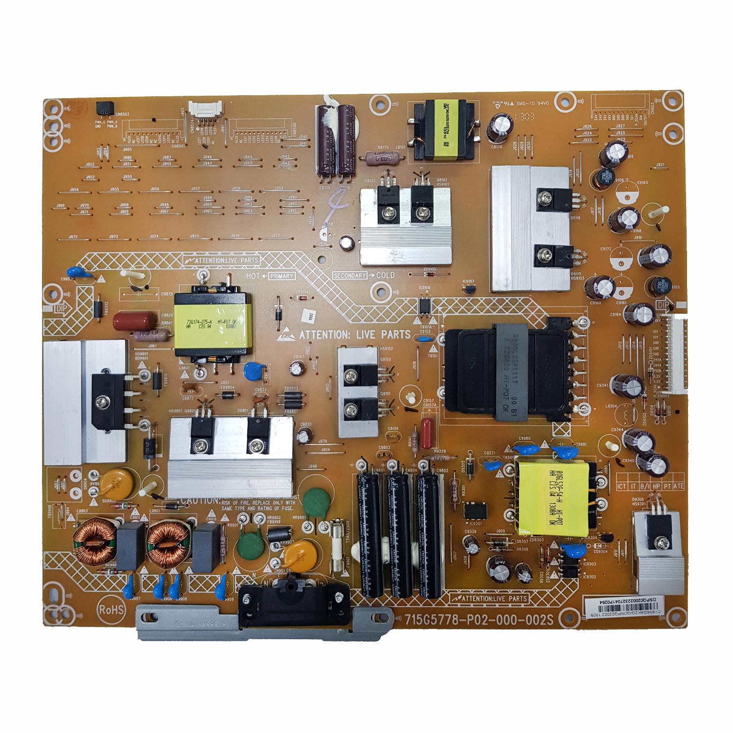 Блок питания 715G5778-P02-000-002S телевизора Philips 46PFL4208T