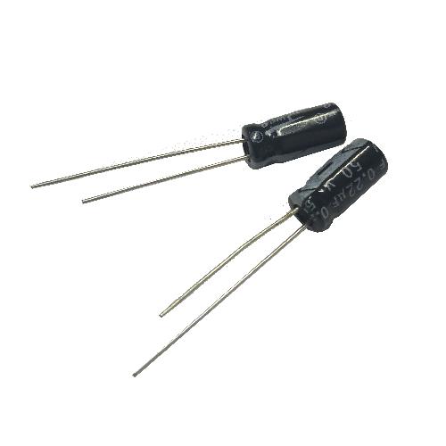 Конденсатор 50V 0.22uF 5*11