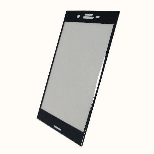 Защитное стекло телефона Sony Xperia XZ 3D черное тех уп