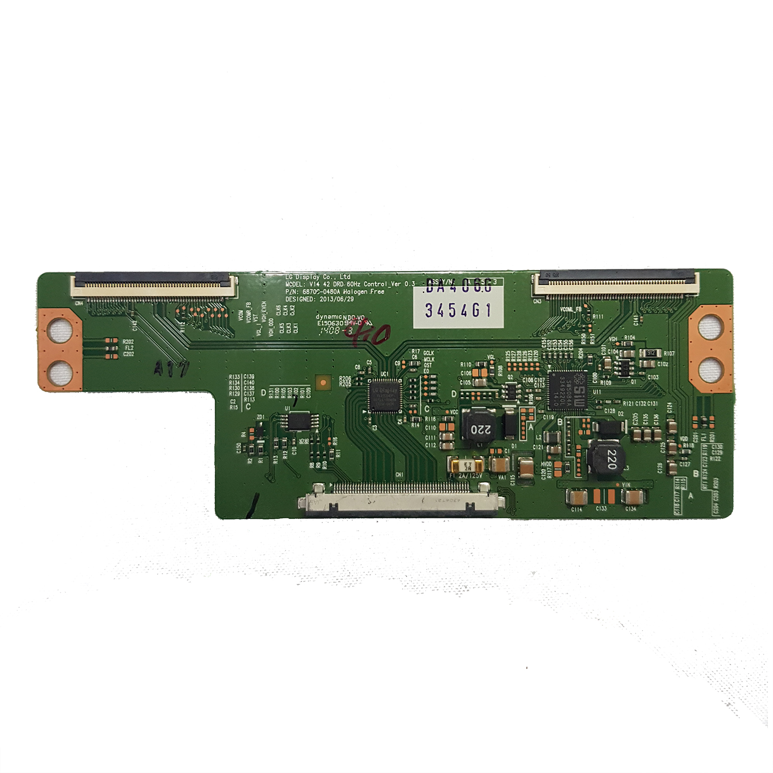 Плата T-con 6870C-0480A телевизора LG 42LF560V-ZB
