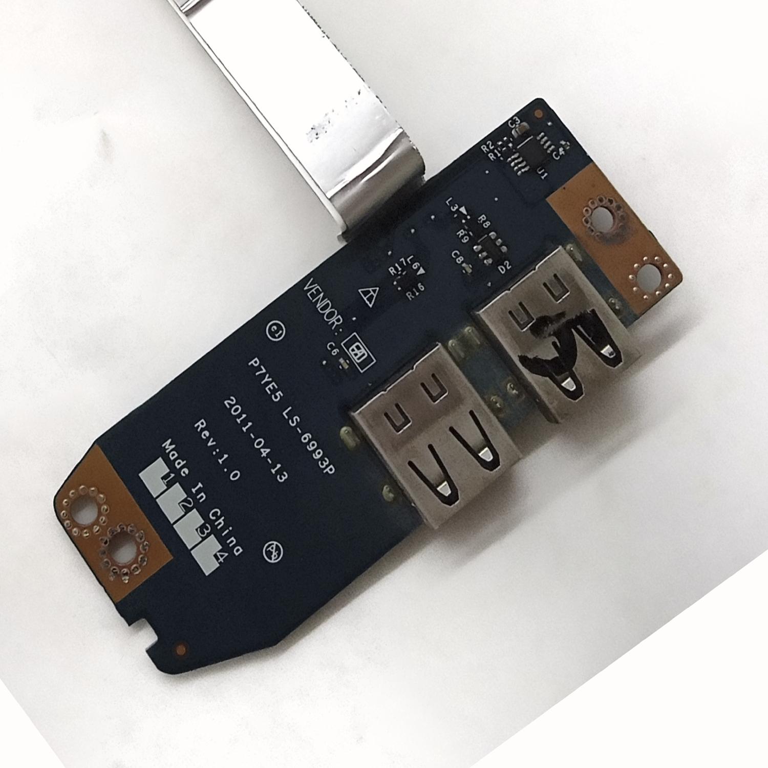 Плата USB разъёмов LS-6993P для ноутбука Acer Aspire 7560G б/у