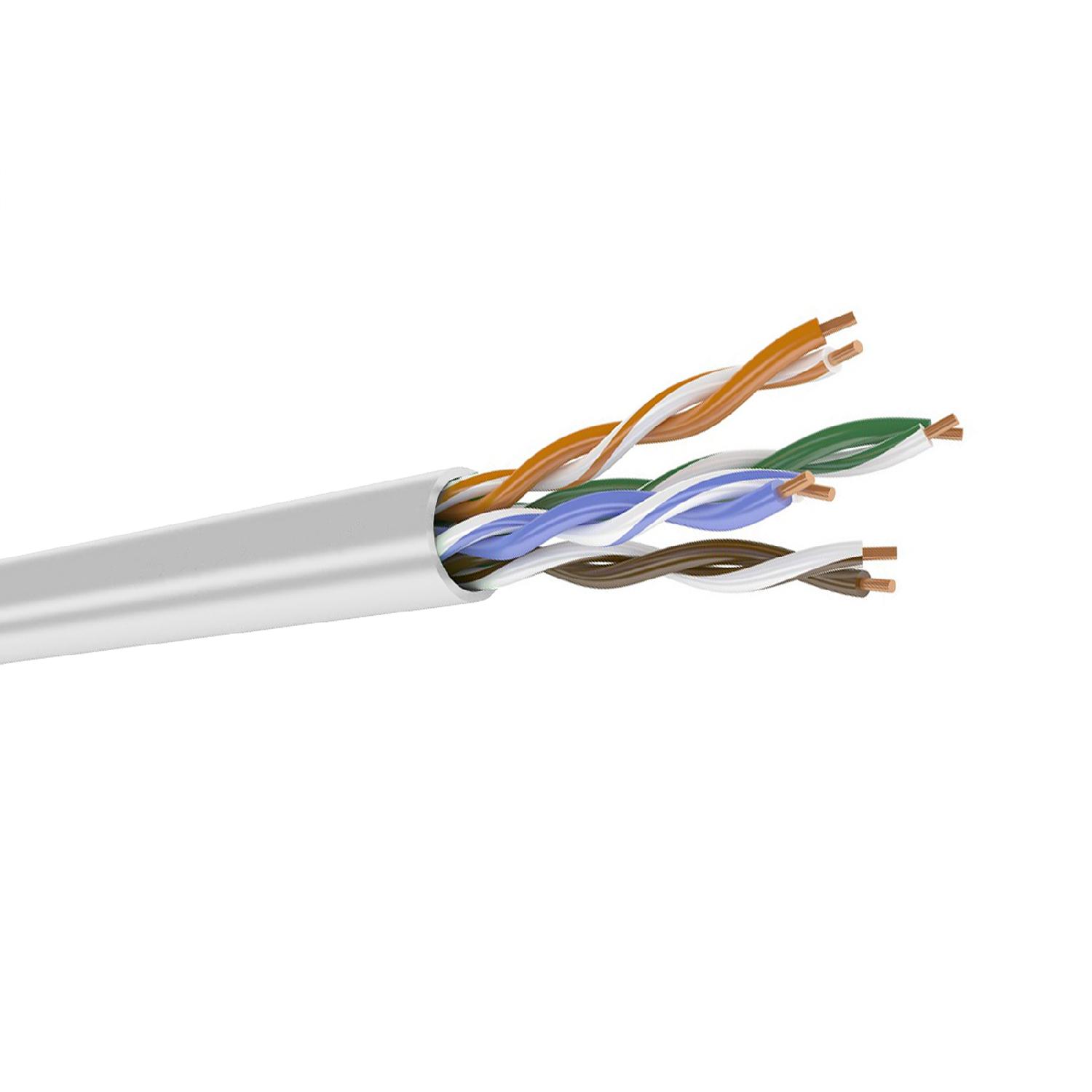 Кабель Type:Cat 5E U/UTP PVC 4P 0.48 BC 1m