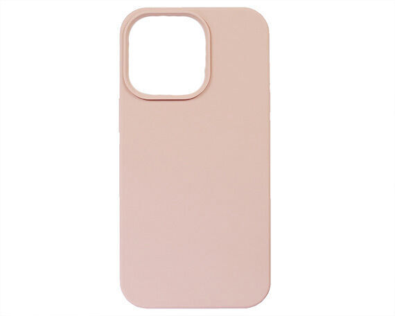 Чехол iPhone 13 Pro Liquid Silicone FULL (вишнево-розовый)