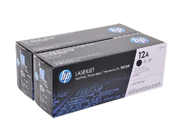 Картридж лазерный HP 12A (Q2612AF) черный