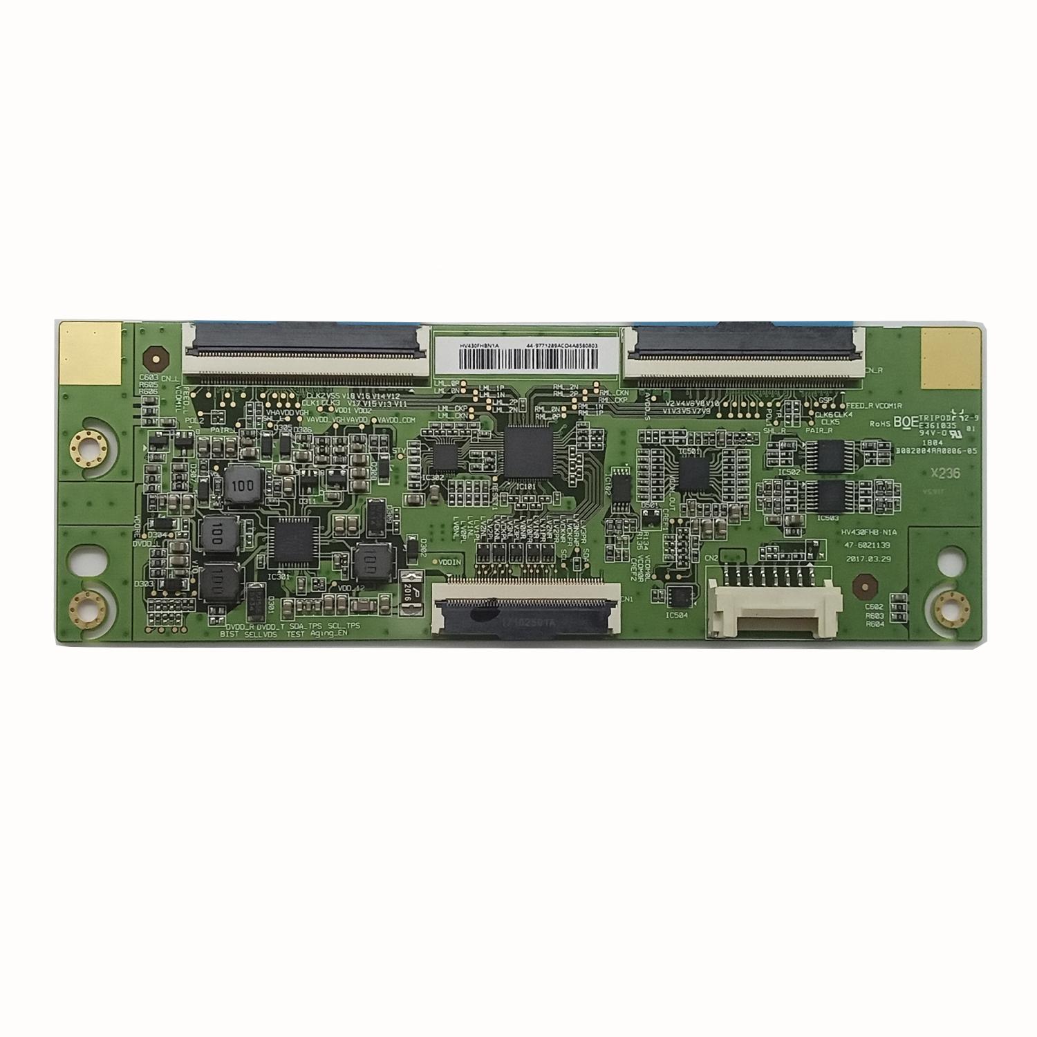 Плата T-Con HV430FHB-N1A 47-6021139 телевизора Samsung UE43N5500AU, UE43N5570AU, UE43J5272AU, UE43N5