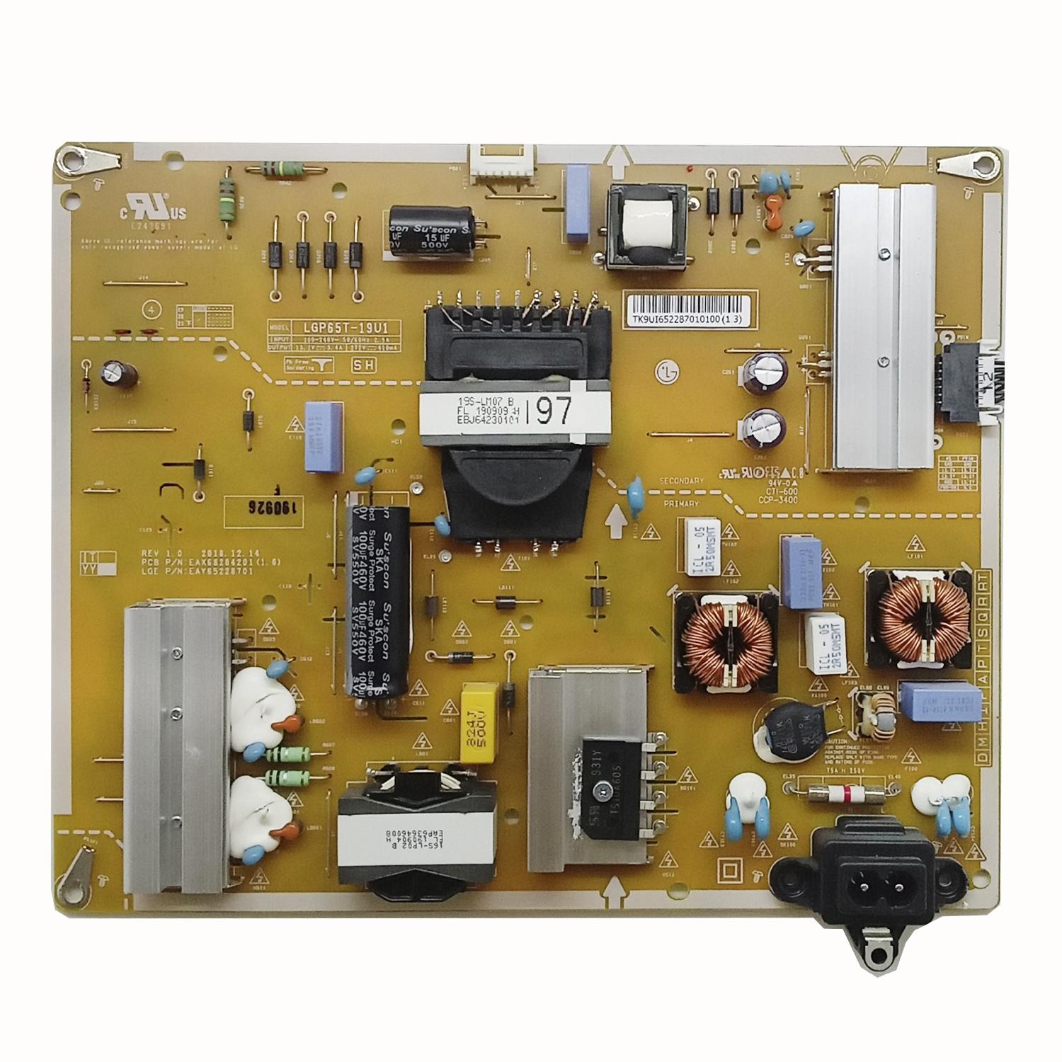Блок питания EAX68284201(1.6) телевизора LG 65UM7510PLA