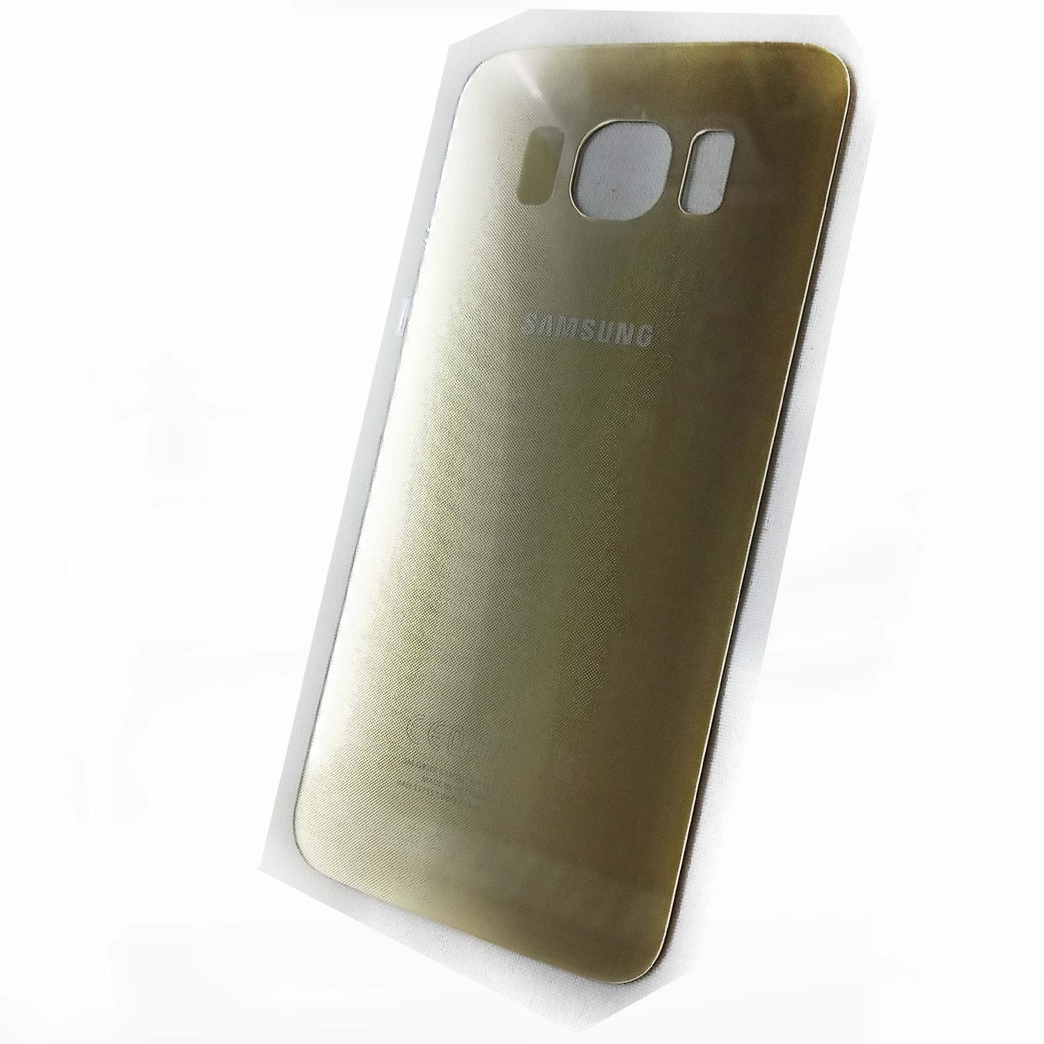 Задняя крышка телефона Samsung G920F Galaxy S6 (o) золото