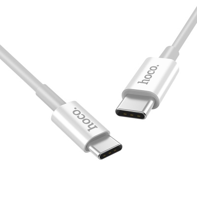 Кабель Type-C - Type-C HOCO X23, 3A (белый) 1м