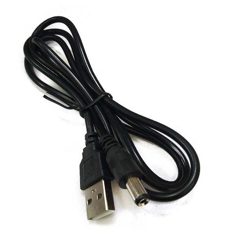 Кабель USB - dc 5.5mm*2,1mm 1m