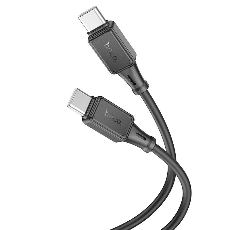 Кабель Type-C - Type-C HOCO X101 PD60W (черный) 1м