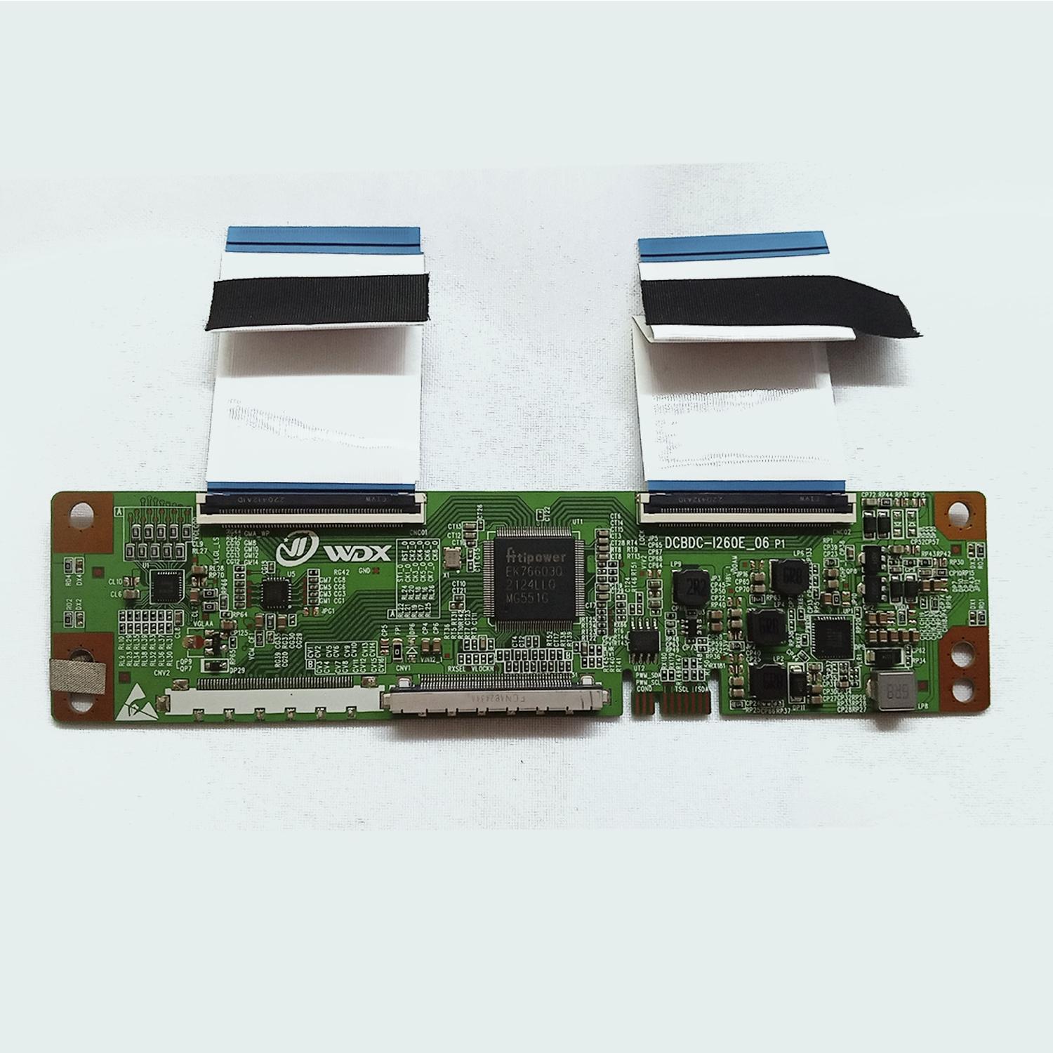 Плата T-Con DCBDU-I260E_06 телевизора Dexp U43H8000E б/у