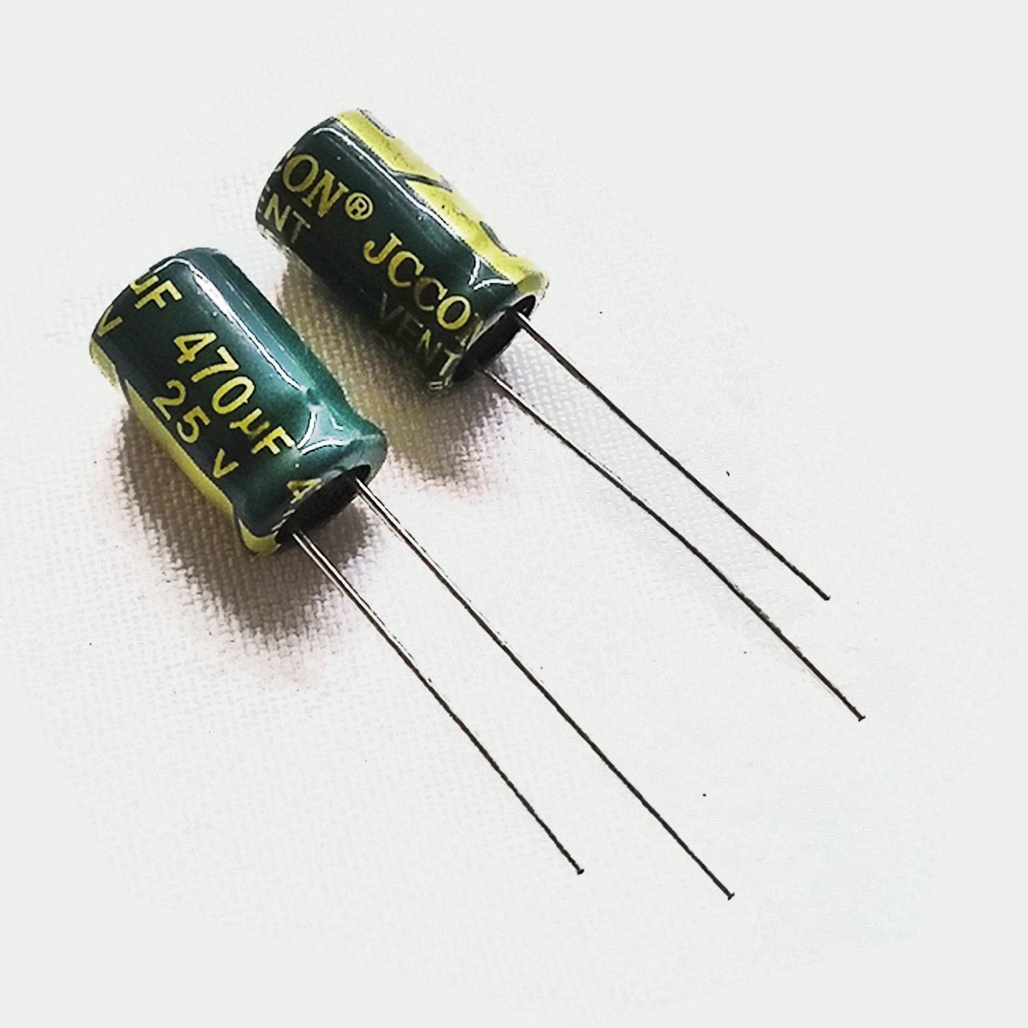 Конденсатор 25V 470uF 8*12