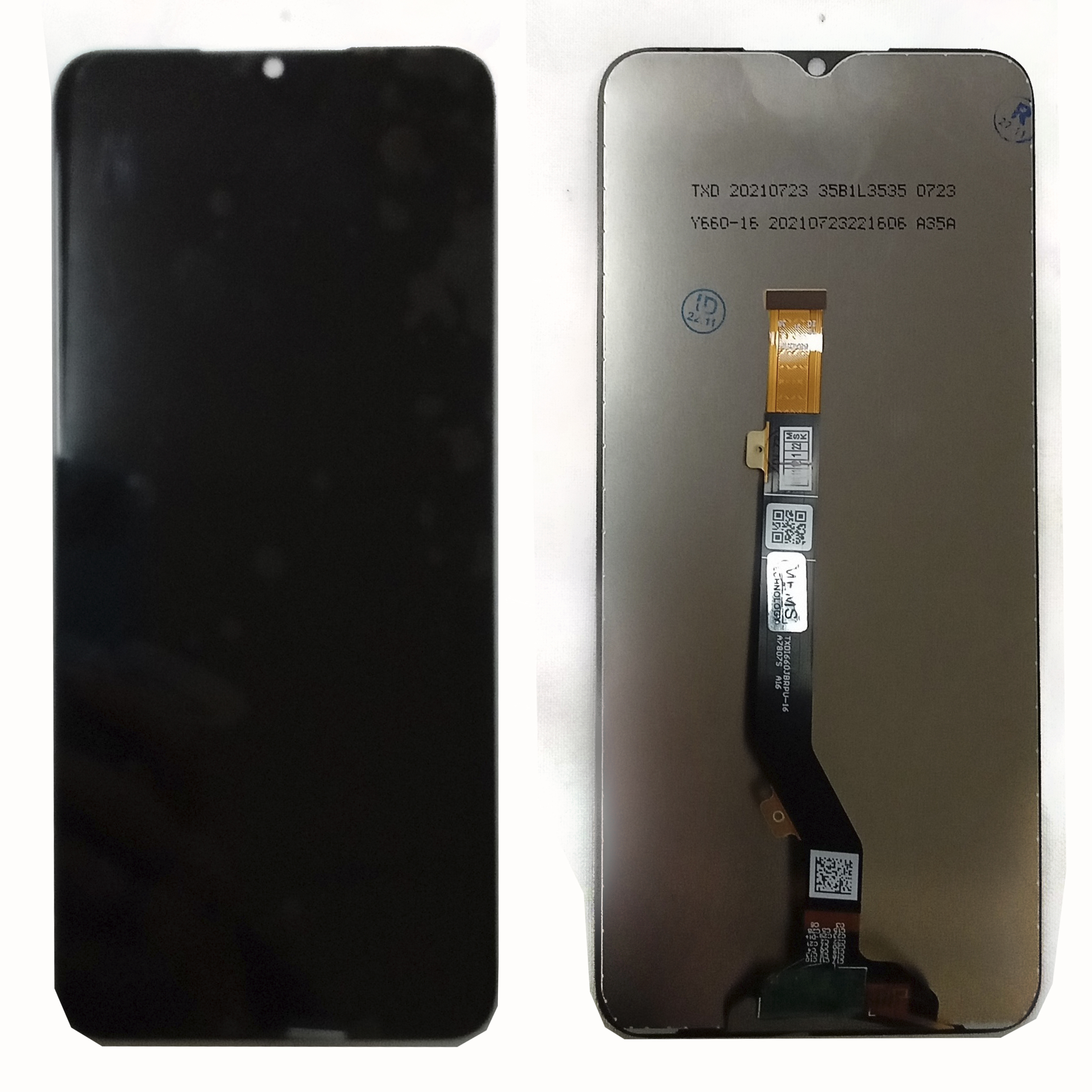 Модуль телефона  Tecno Spark 8P/8T/Infinix Hot 11 X662B/Itel Vision диспл+тачскрин) черный оригинал