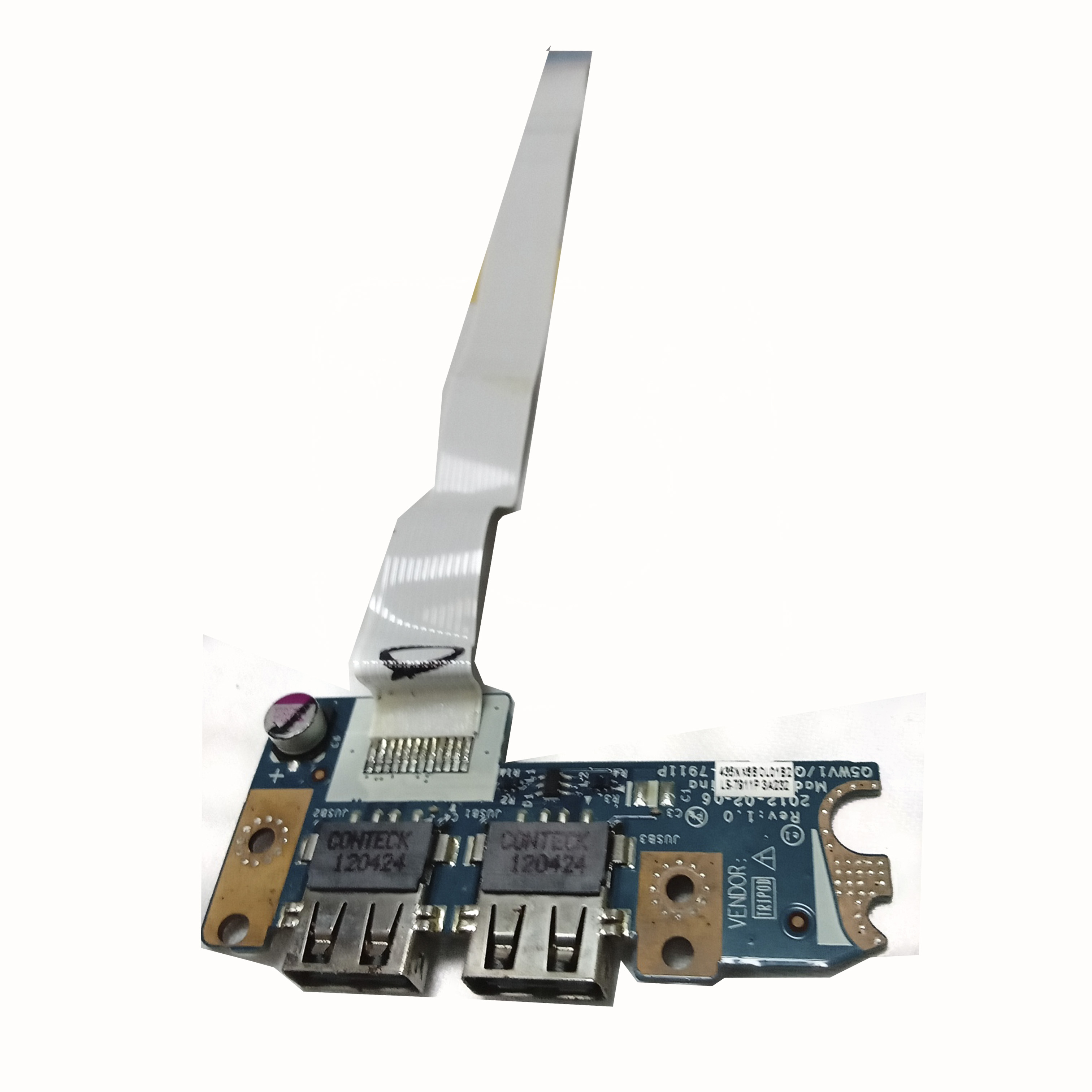 Плата USB разъем LS-7911P для ноутбука Acer Aspire V3-551G V3-571G V3-531G E1-521 E1-531 E1-571 б/у