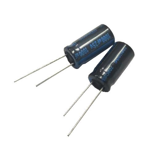 Конденсатор 25V 1000uF 10*20