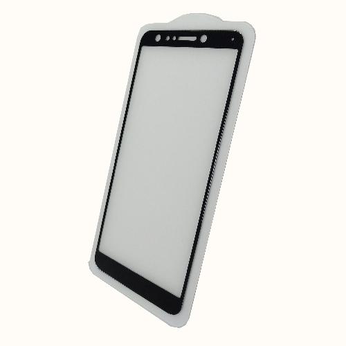 Защитное стекло телефона Asus ZenFone 5 Lite ZC600KL 2.5D Full (тех упак) черное (уценка)