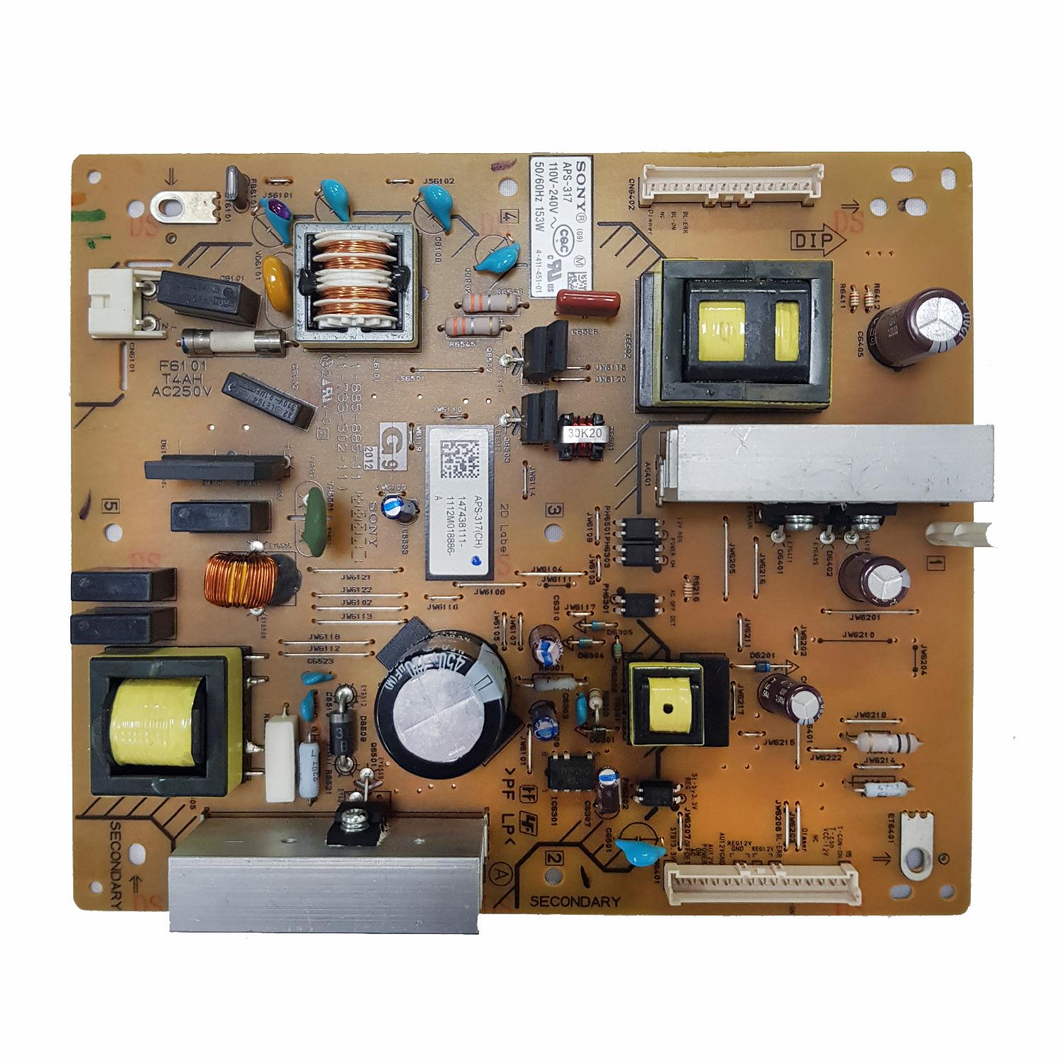Блок питания 1-885-885-11/1-733-302-11/ APS-317(CH) телевизора Sony KDL-32BX340