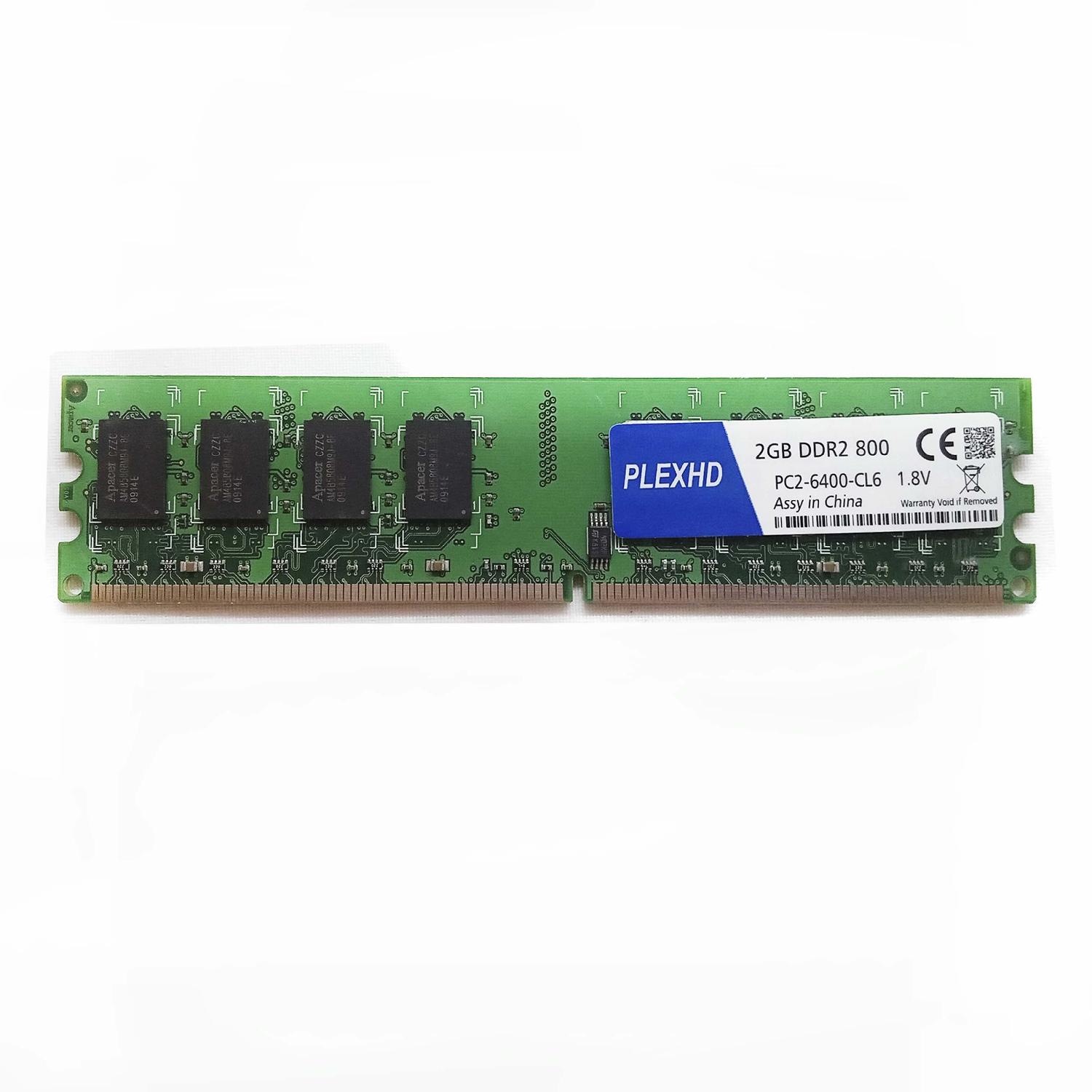 Оперативная память DDR2 2Гб 800 MHz PC2-6400-CL6 б/у