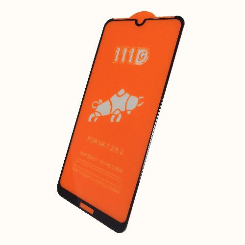 Защитное стекло телефона Nokia 6.2/7.2 Full (тех упак) черное