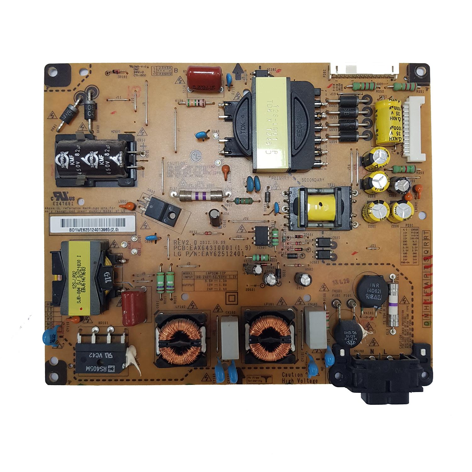 Блок питания EAX64310001 (1.9) телевизора LG 32LM580T