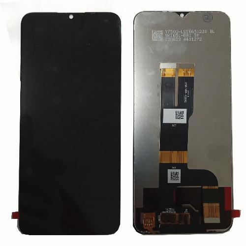 Модуль телефона Realme C31 (дисплей+тачскрин) черный оригинал