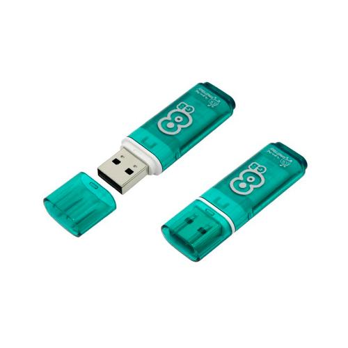 Flash USB2.0 8Gb SmartBuy Glossy зеленый SB8GBGS G