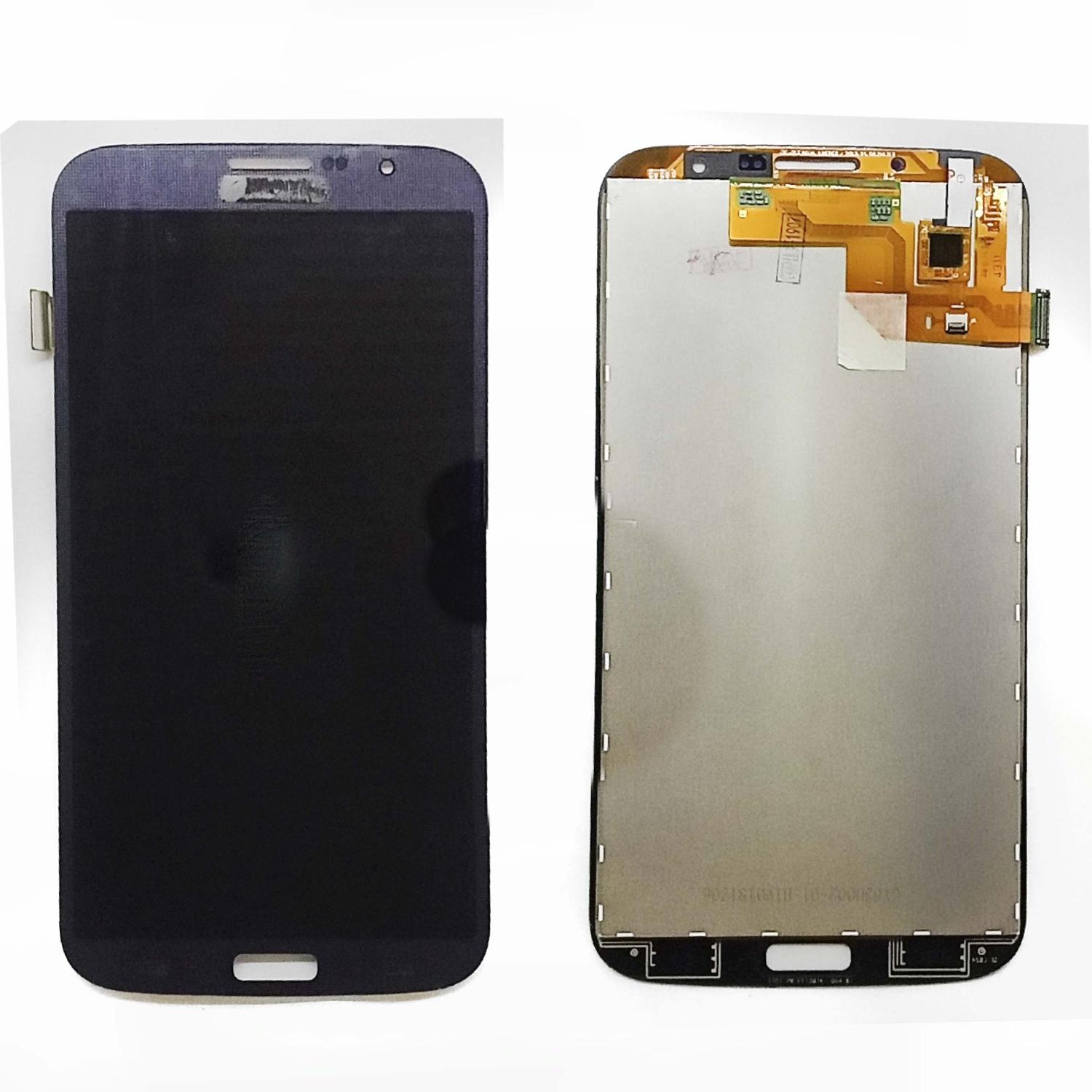Модуль телефона Samsung i9200/i9205 Galaxy Mega 6.3  (диспл+тач) синий