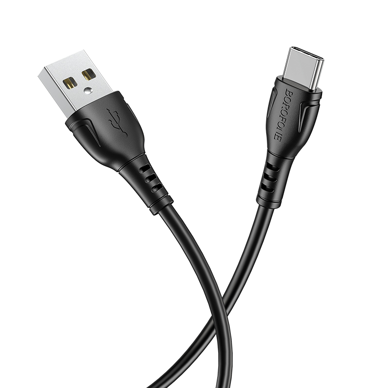 Кабель USB - Type-C BOROFONE BX51, 3A (черный) 1м