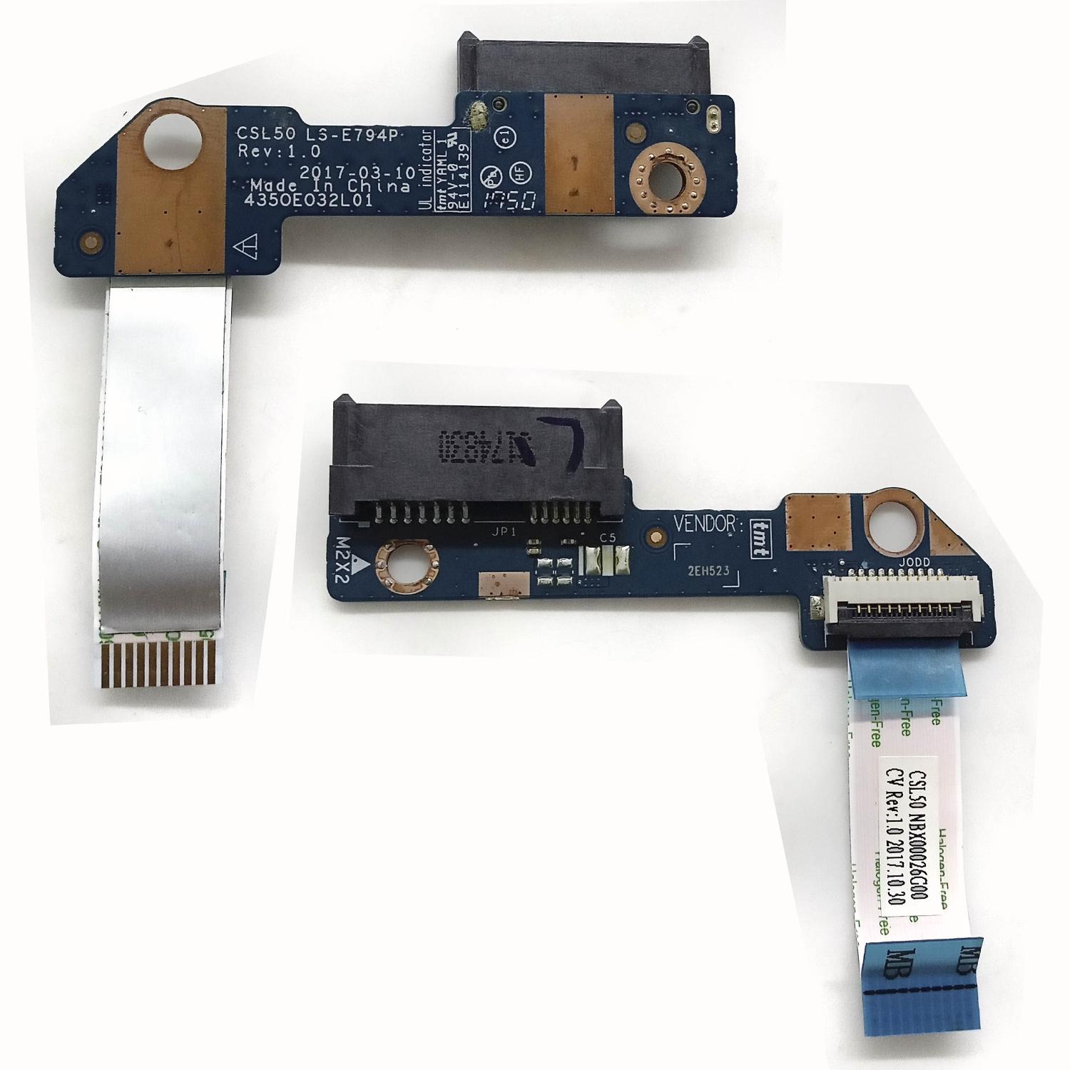 Плата переходник привода LS-E794P для ноутбука HP 15-DW647UR б/у