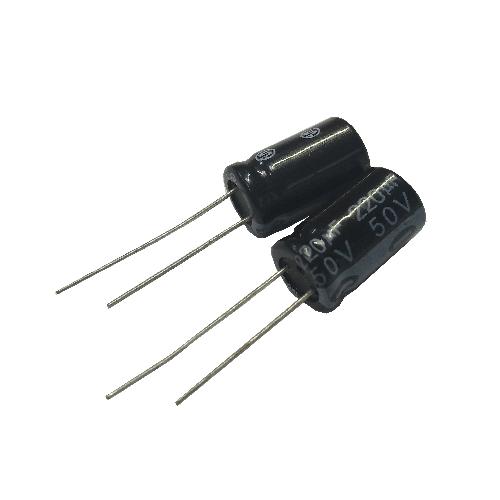 Конденсатор 50V 220uF 10*17