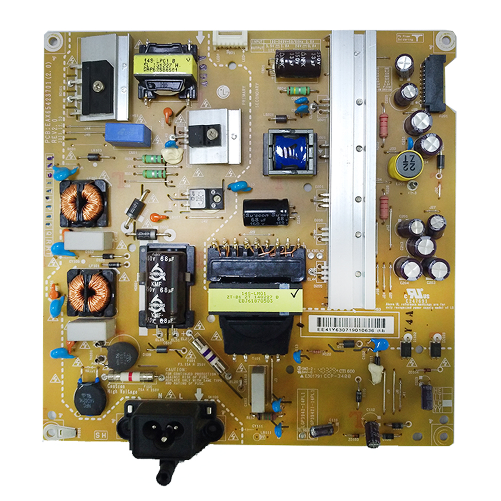 Блок питания EAX65423701 (2.0) телевизора LG 39LB650V б/у