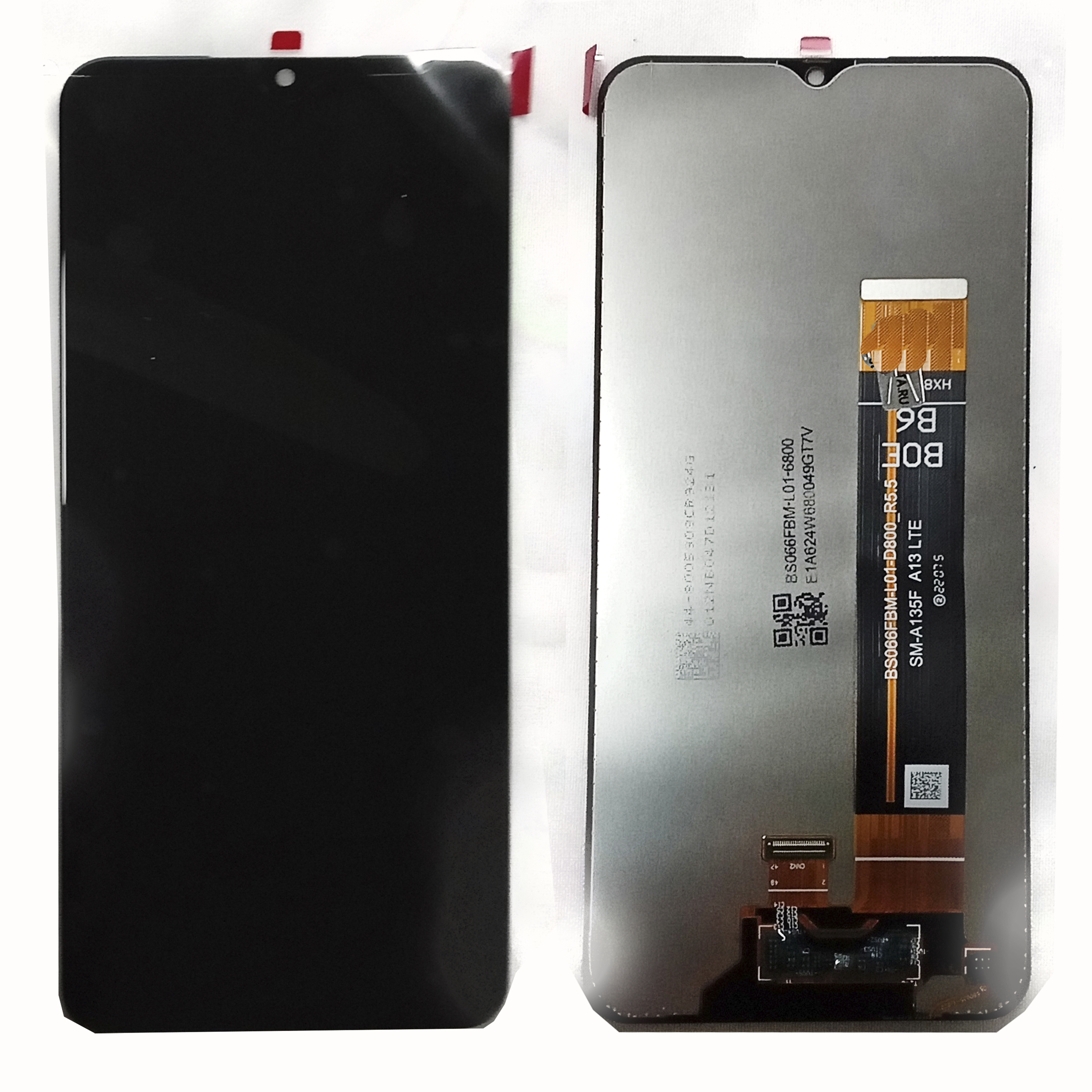 Модуль телефона Samsung A135 Galaxy a13 rev 5.7 Service Pack (дисплей+тачскрин) оригинал черный