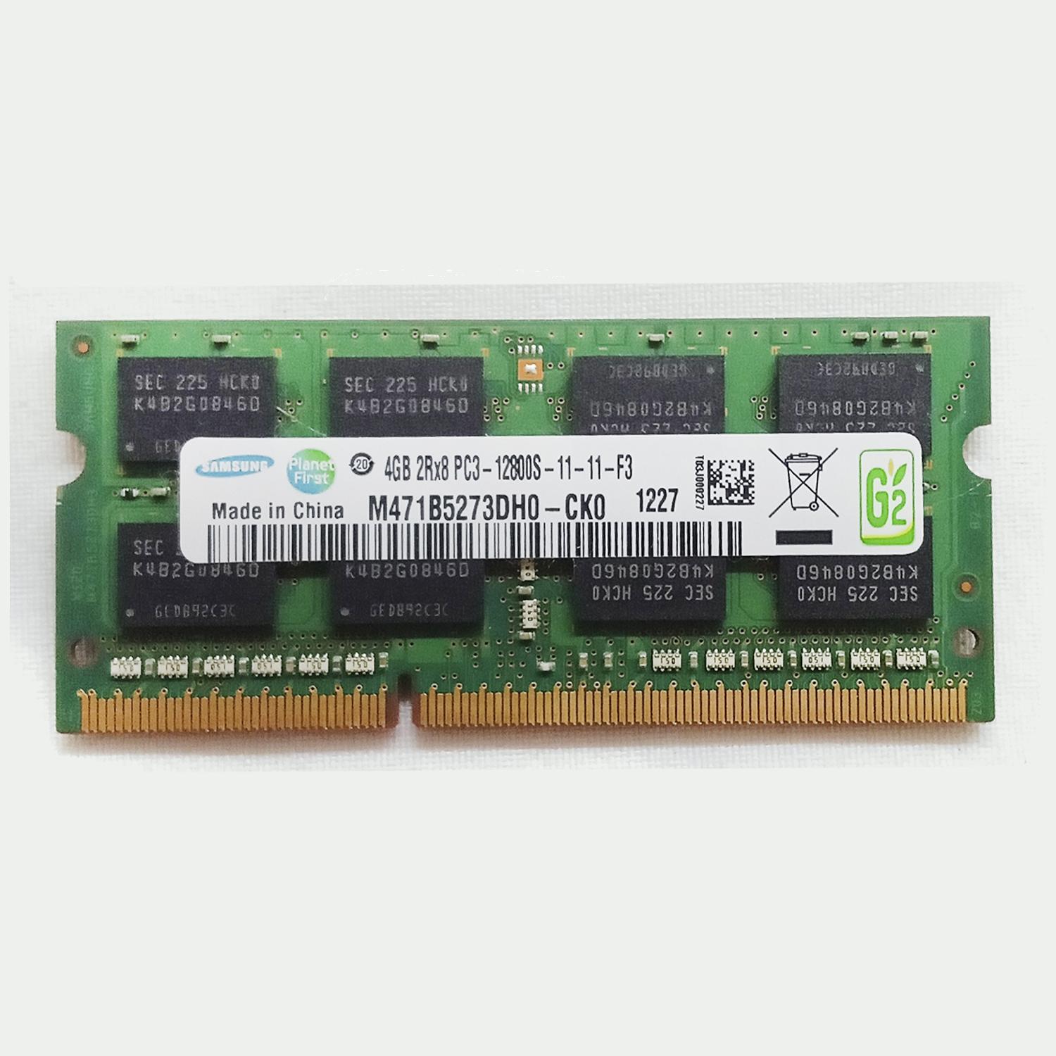 Оперативная память DDR3 4Gb 2RX8 PC3L-12800S-11-11-F3 б/у