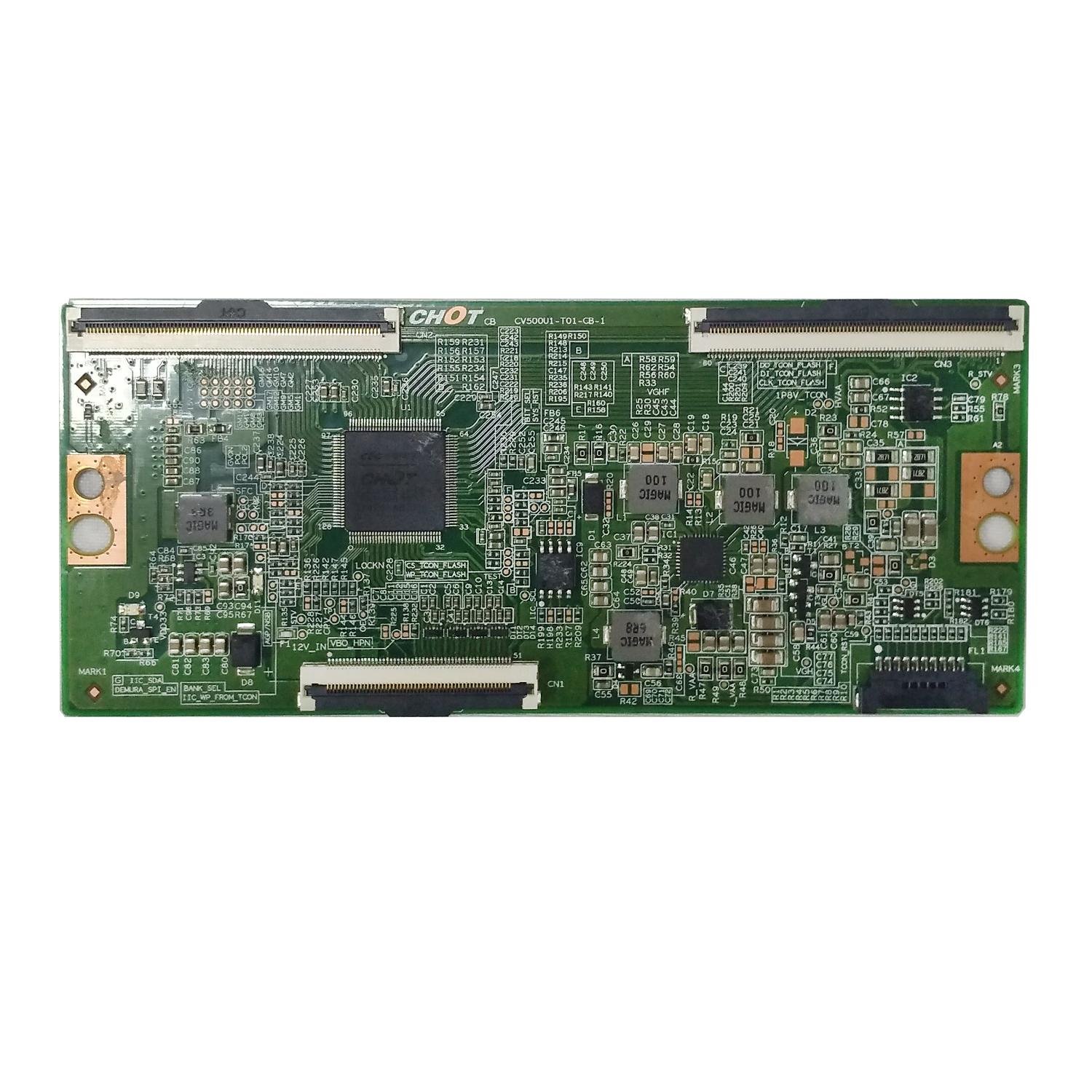 Плата T-Con CV500U1-T01-CB-1 телевизора Philips 50PUT6023/60