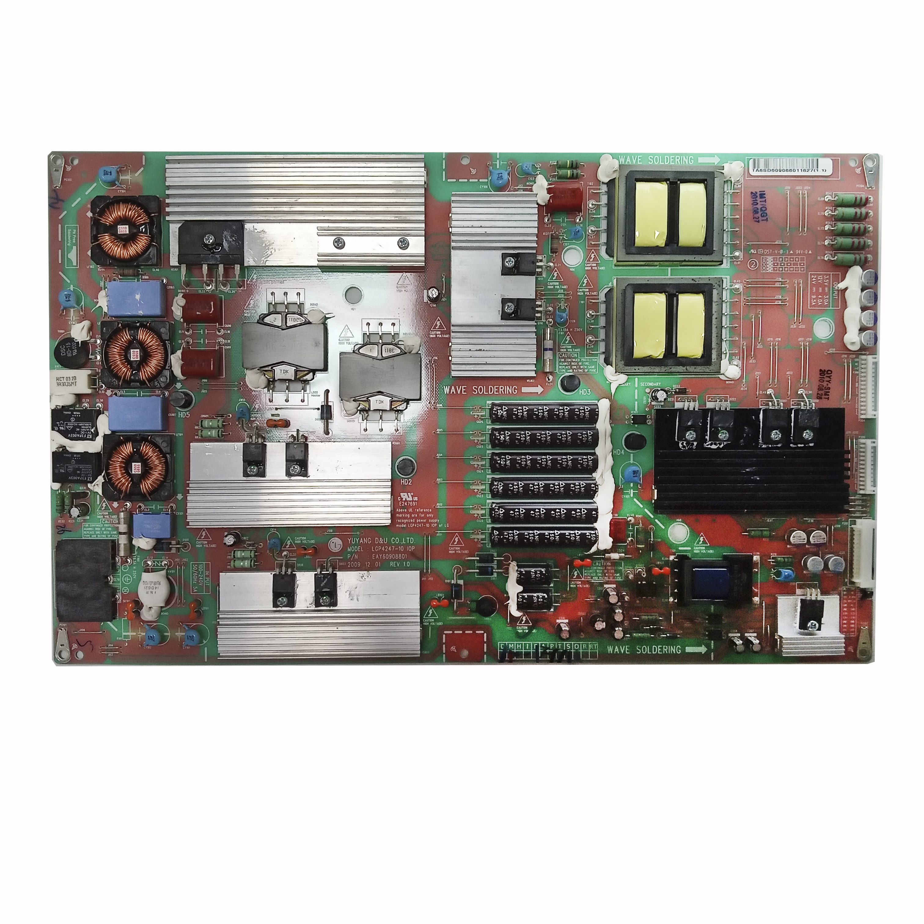 Блок питания EAY60908801 (LGP4247-10 IOP) телевизора LG 42LE8500