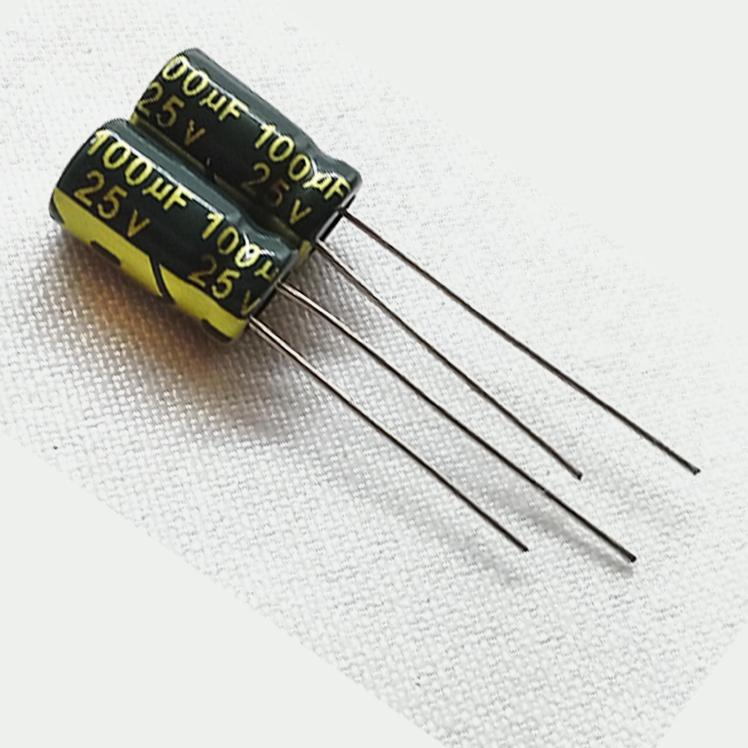 Конденсатор 25V 100uF 6*11