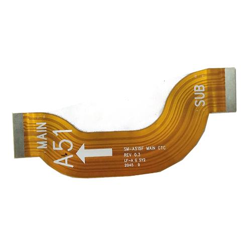 Шлейф телефона Samsung A515 Galaxy A51 межплатный б/у